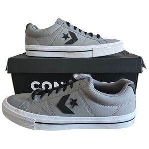 Converse Sport Ox Shoes Mens Size 11.5 Gray Black Casual Sneakers A10548F